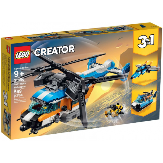 LEGO CREATOR L'hélicoptère birotor 2019